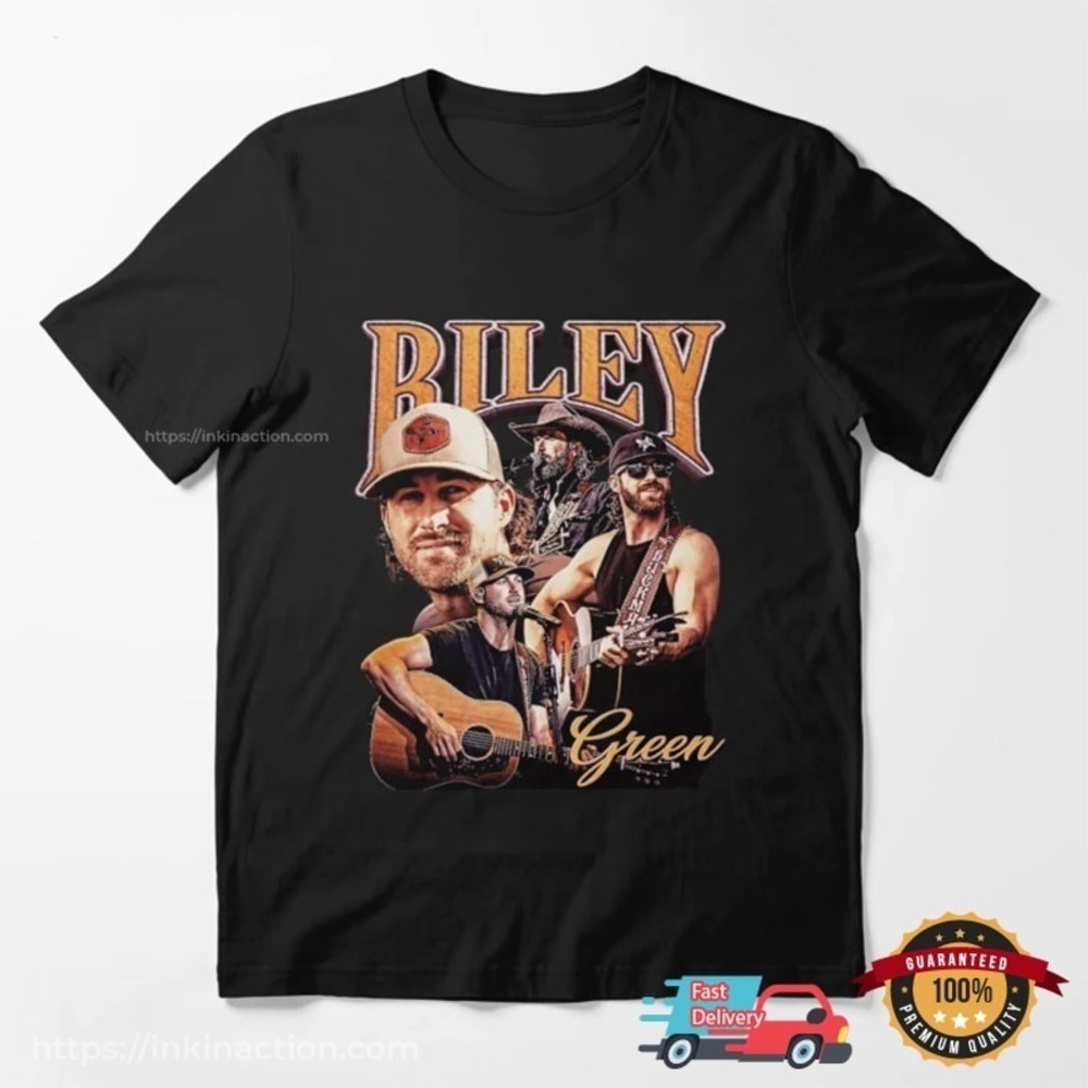 Country Music Singer Riley Green 90s T-shirt